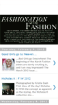 Mobile Screenshot of fashionationforfashion.blogspot.com