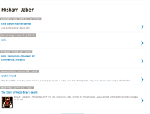 Tablet Screenshot of jaberhisham.blogspot.com