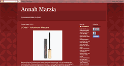 Desktop Screenshot of annahmarzia.blogspot.com