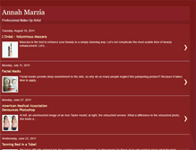 Tablet Screenshot of annahmarzia.blogspot.com