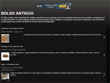 Tablet Screenshot of elmundodelbolsoantiguo.blogspot.com