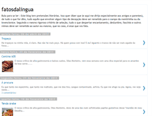 Tablet Screenshot of fatosdalingua.blogspot.com