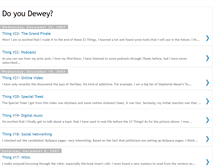 Tablet Screenshot of doyoudewey.blogspot.com