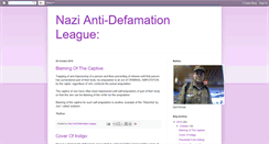 Desktop Screenshot of nazi-anti-defamation-league.blogspot.com