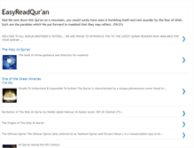 Tablet Screenshot of easyreadquran.blogspot.com