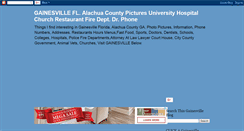 Desktop Screenshot of floridagainesville.blogspot.com