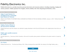 Tablet Screenshot of fidelityelectronics.blogspot.com