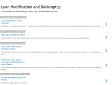 Tablet Screenshot of loanmodificationbankruptcy.blogspot.com