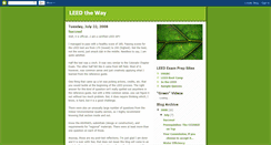 Desktop Screenshot of leedtheway.blogspot.com