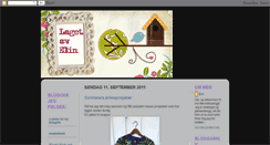 Desktop Screenshot of laget-av-elin.blogspot.com