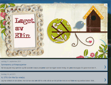 Tablet Screenshot of laget-av-elin.blogspot.com