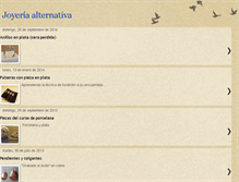 Tablet Screenshot of joyerialternativa.blogspot.com