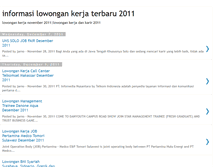 Tablet Screenshot of informasi-loker-terbaru.blogspot.com