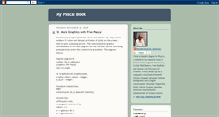 Desktop Screenshot of mypascalbook.blogspot.com