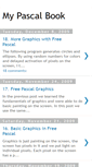 Mobile Screenshot of mypascalbook.blogspot.com