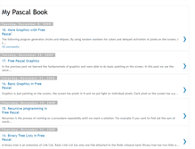 Tablet Screenshot of mypascalbook.blogspot.com