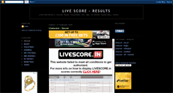 Desktop Screenshot of livescore-results.blogspot.com