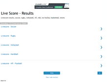 Tablet Screenshot of livescore-results.blogspot.com