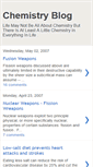 Mobile Screenshot of mychemistryblog.blogspot.com