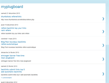 Tablet Screenshot of myplugboard.blogspot.com