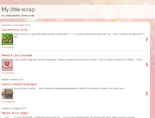 Tablet Screenshot of mylittlescrap.blogspot.com