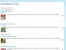 Tablet Screenshot of littlebitesofjoy.blogspot.com