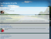 Tablet Screenshot of laamapolaamarilla.blogspot.com