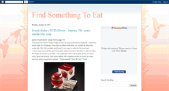 Desktop Screenshot of findsomethingtoeat.blogspot.com