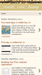 Mobile Screenshot of multi-core-dump.blogspot.com
