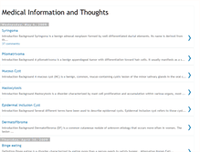 Tablet Screenshot of medicalthoughtz.blogspot.com
