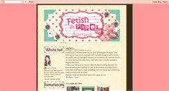 Desktop Screenshot of fetishforpaper.blogspot.com