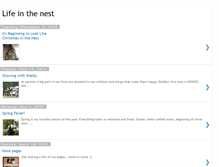 Tablet Screenshot of lifeinthefinchnest.blogspot.com