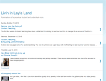 Tablet Screenshot of livininlaylaland.blogspot.com