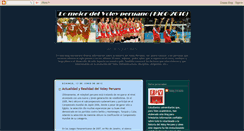 Desktop Screenshot of historiadelvoleyperuano.blogspot.com