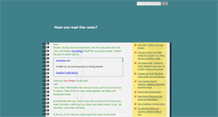 Desktop Screenshot of haveyoureadthiscomic.blogspot.com