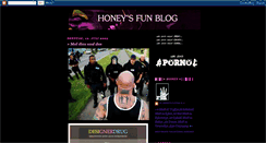 Desktop Screenshot of honeys-fun-blog.blogspot.com