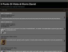 Tablet Screenshot of informazioneliberadirorrodavid.blogspot.com