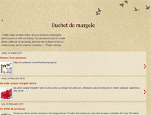 Tablet Screenshot of buchetdemargele.blogspot.com