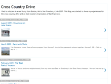 Tablet Screenshot of crosscountrydrive.blogspot.com