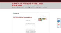 Desktop Screenshot of findnursinghome.blogspot.com