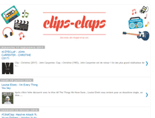 Tablet Screenshot of clips-claps.blogspot.com