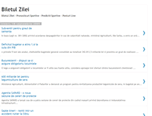 Tablet Screenshot of biletulzilei.blogspot.com