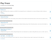 Tablet Screenshot of playvivace.blogspot.com