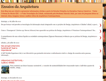 Tablet Screenshot of ensaiosdacidade.blogspot.com