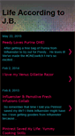 Mobile Screenshot of lifeaccordingtojb.blogspot.com