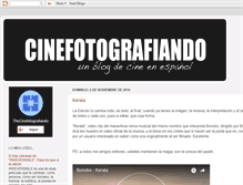 Tablet Screenshot of cinefotografiando.blogspot.com