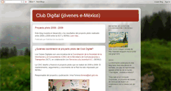 Desktop Screenshot of clubdigital1.blogspot.com