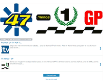 Tablet Screenshot of 47menos1gp.blogspot.com