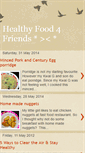 Mobile Screenshot of healthyfood4friends.blogspot.com