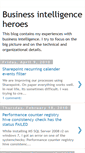Mobile Screenshot of businessintelligenceheroes.blogspot.com